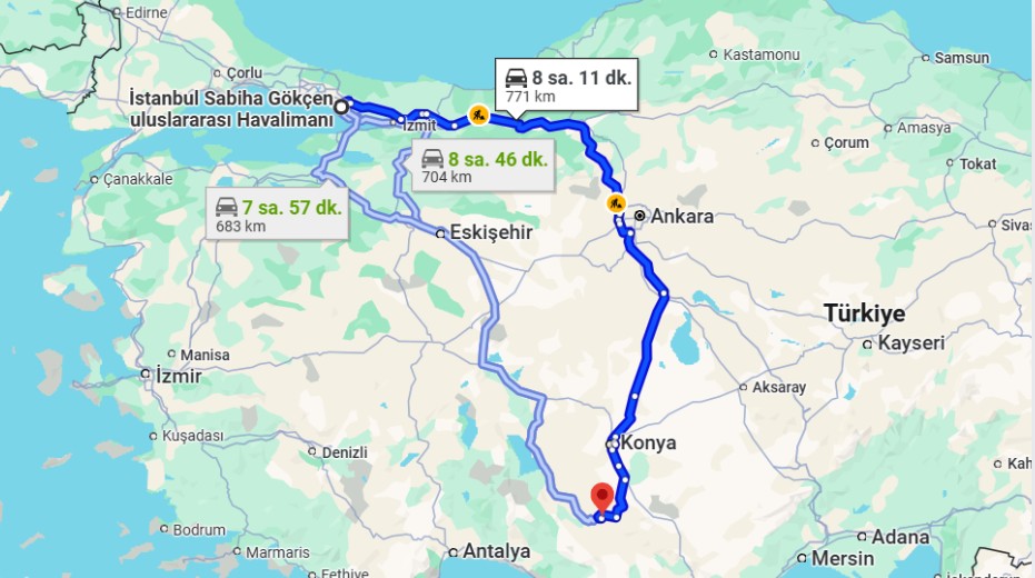 KONYA BOZKIR HACILAR KÖYÜNDE 39M² TARLAMIZ SATILIKTIR. - KONYA BOZKIR fotoğraf 4
